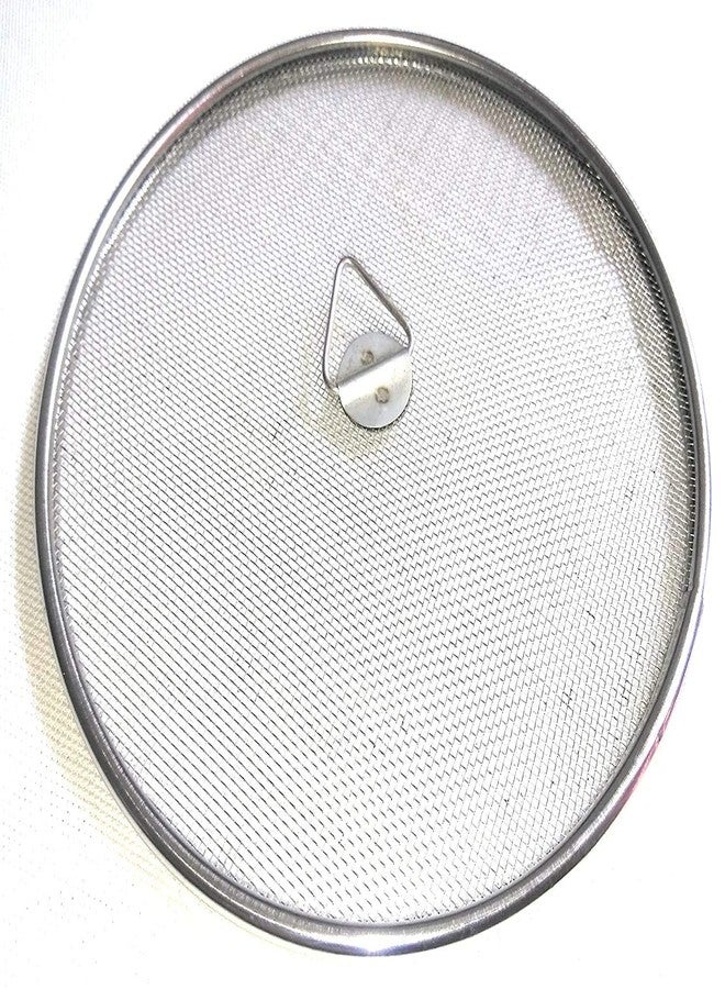 Royals Stainless Steel Pot/Vessel Net cover/Lid (7inch), 2pc - Image 1